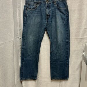 Brooks Brothers 1818 Denim Classic Men's Blue Straight-Leg Jeans
